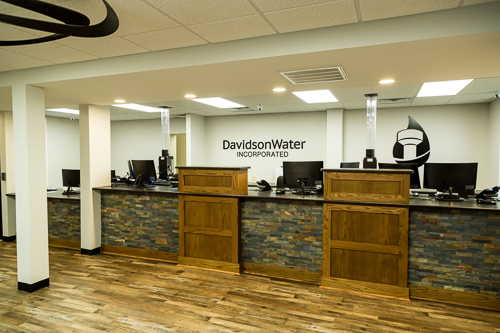 Davidson Water lobby renovation